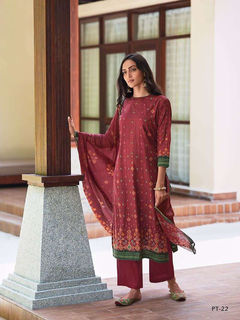 Varsha Patola Cotton Wholesale Designer Salwar Suit Catalog — Wholesale Salwar Suits, Varsha wholesale from Surat - Gallery Image 2