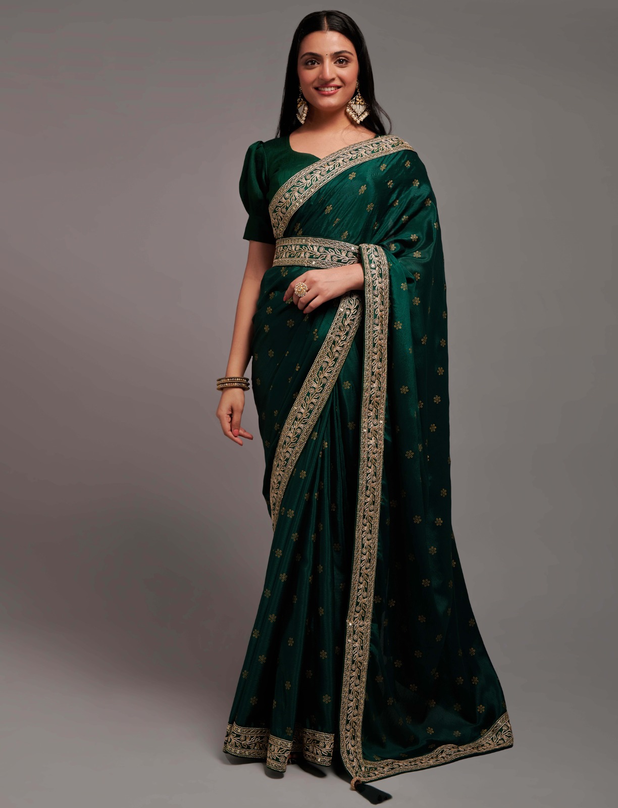 Pc Silki Vol 21 Chinnon Wholesale Fancy Sarees Catalog — Wholesale Sarees, MPA wholesale from Surat — view 1