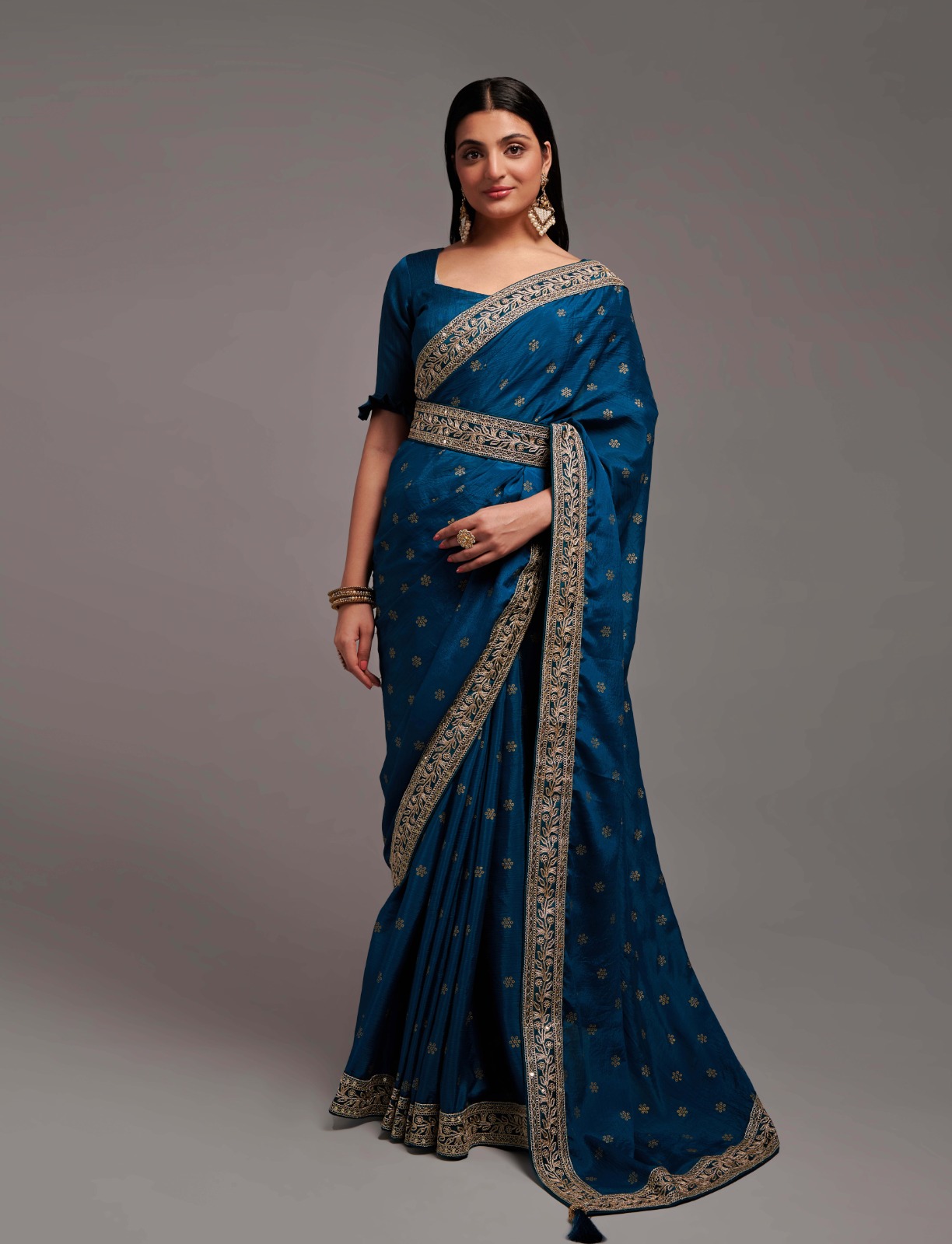 Pc Silki Vol 21 Chinnon Wholesale Fancy Sarees Catalog — Wholesale Sarees, MPA wholesale from Surat - Gallery Image 4