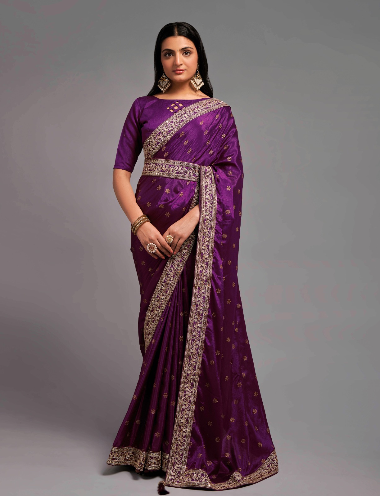 Pc Silki Vol 21 Chinnon Wholesale Fancy Sarees Catalog — Wholesale Sarees, MPA wholesale from Surat — view 5
