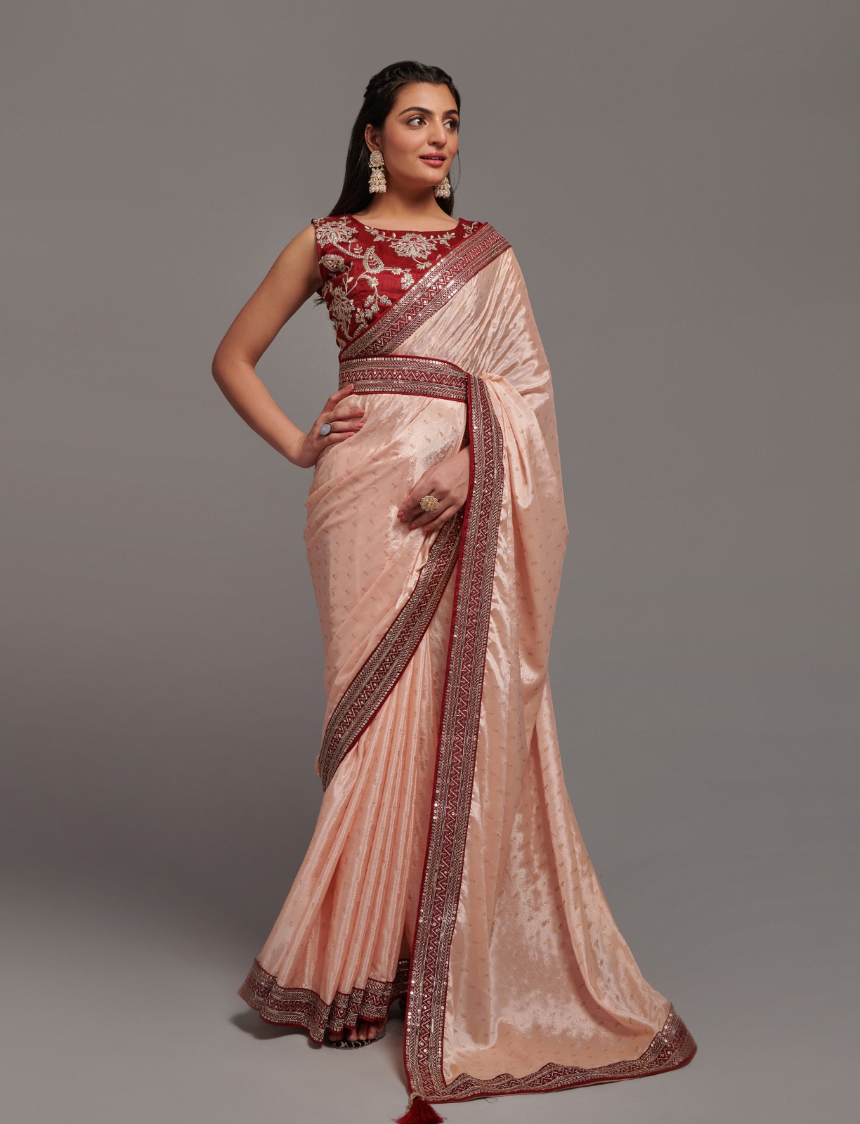 Pc Silki Vol 22 Chinnon Wholesale Fancy Sarees Catalog — Wholesale Sarees, MPA wholesale from Surat - Gallery Image 3