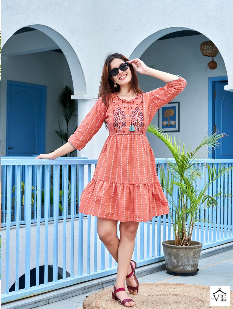 Viyaa Popstar Vol 1 Khadi Cottons Wholesale Kurti Catalog — Wholesale Kurtis, MPA wholesale from Surat - Gallery Image 6