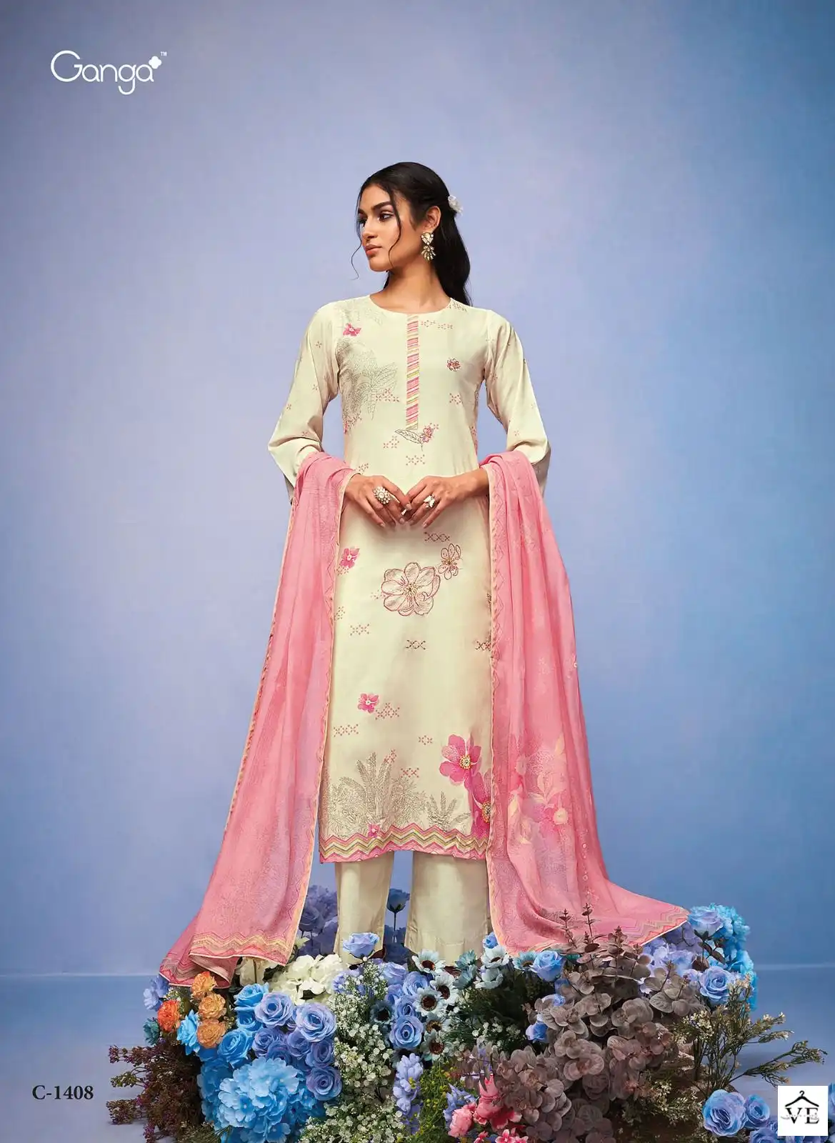 Ganga Pratiksha Premium Cotton Printed Wholesale Designer Salwar Suit Catalog — Wholesale Salwar Suits, Ganga wholesale from Surat - Gallery Image 2