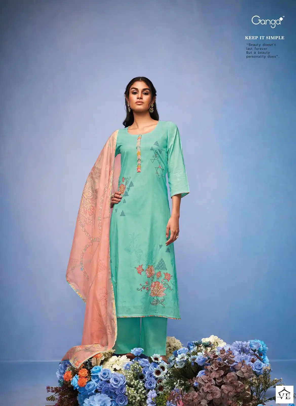 Ganga Pratiksha Premium Cotton Printed Wholesale Designer Salwar Suit Catalog — Wholesale Salwar Suits, Ganga wholesale from Surat - Gallery Image 4