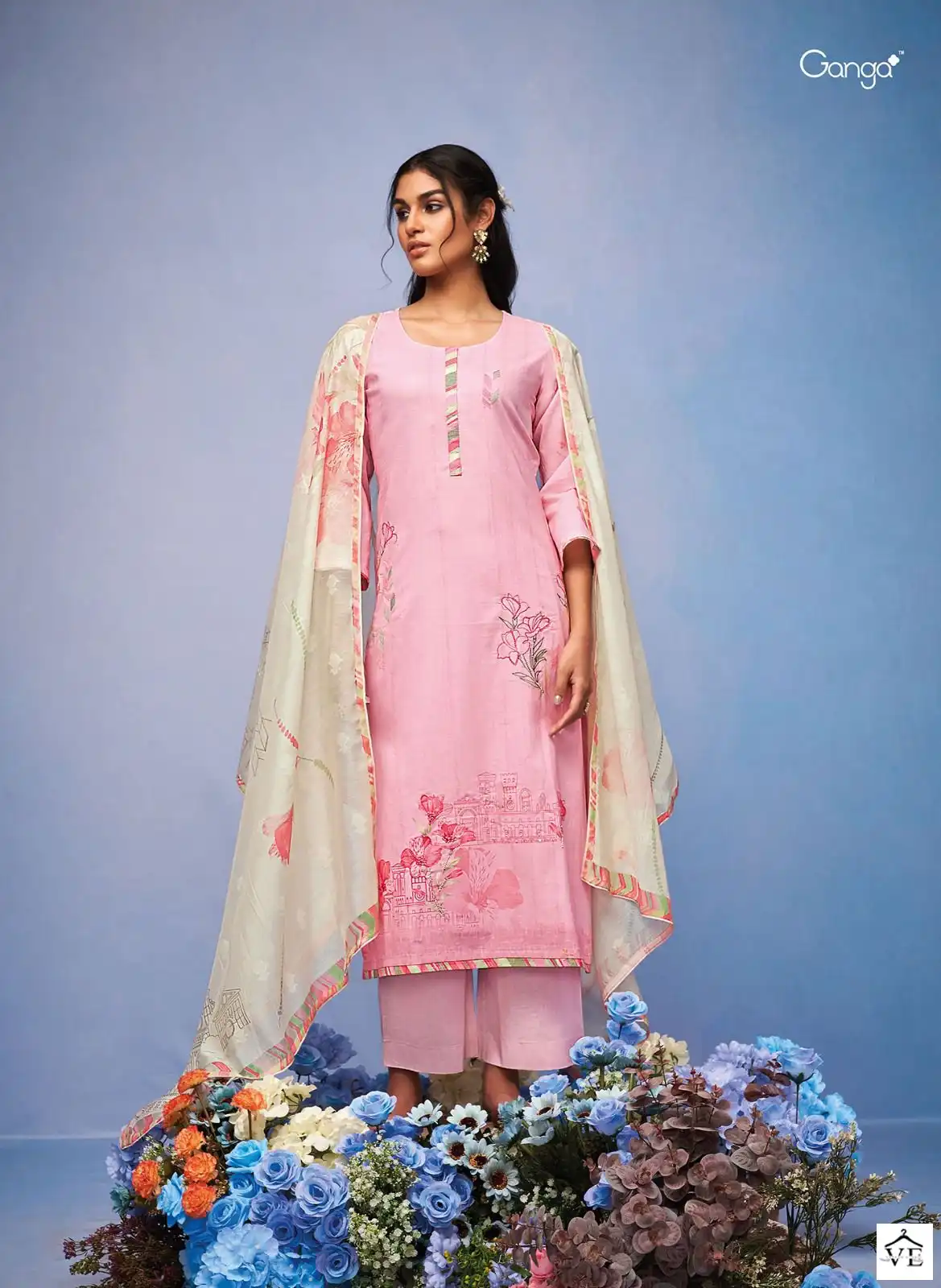 Ganga Pratiksha Premium Cotton Printed Wholesale Designer Salwar Suit Catalog — Wholesale Salwar Suits, Ganga wholesale from Surat - Gallery Image 6