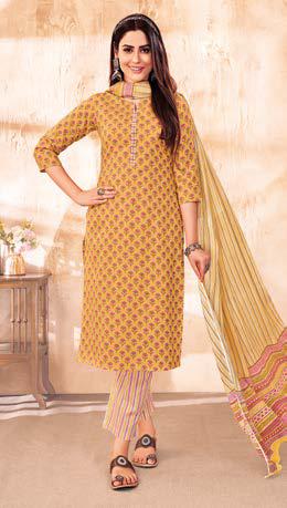 Suryajyoti Preyasi Vol 5 Cambric Wholesale Readymade Salwar Suit Catalog — Wholesale Salwar Suits, MPA wholesale from Surat - Gallery Image 9