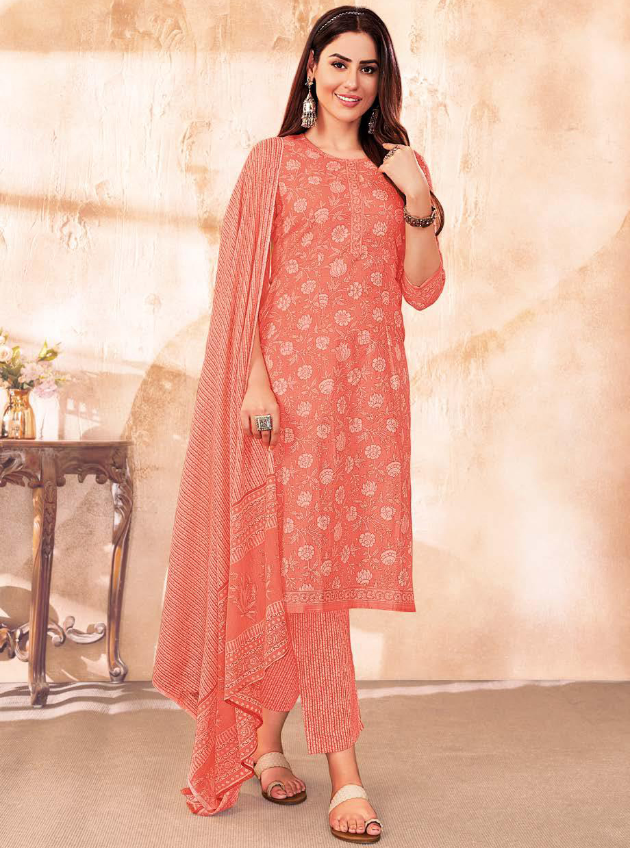 Suryajyoti Preyasi Vol 5 Cambric Wholesale Readymade Salwar Suit Catalog — Wholesale Salwar Suits, MPA wholesale from Surat - Gallery Image 4