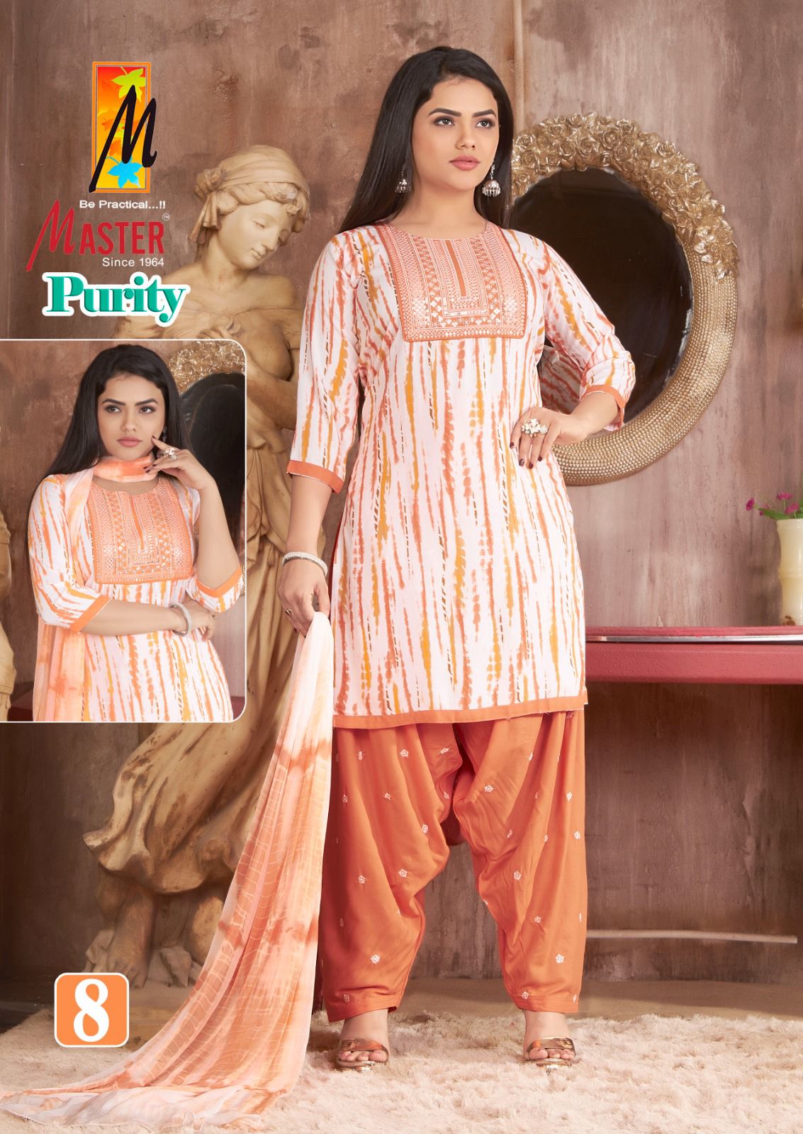 Master Purity Patiyala Rayon Shiburi Wholesale Readymade Salwar Suit Catalog — Wholesale Salwar Suits, MPA wholesale from Surat — view 8