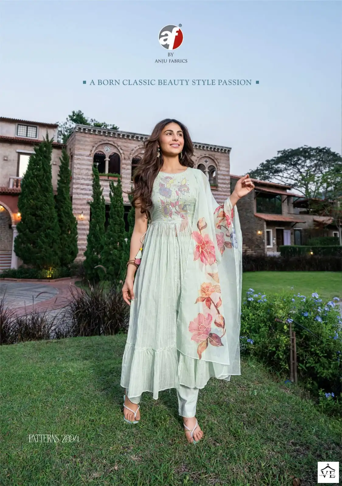 Anju Fabrics Patterns Vol 2 Cotton Wholesale Readymade Suits Catalog — Wholesale Salwar Suits, MPA wholesale from Surat - Gallery Image 2