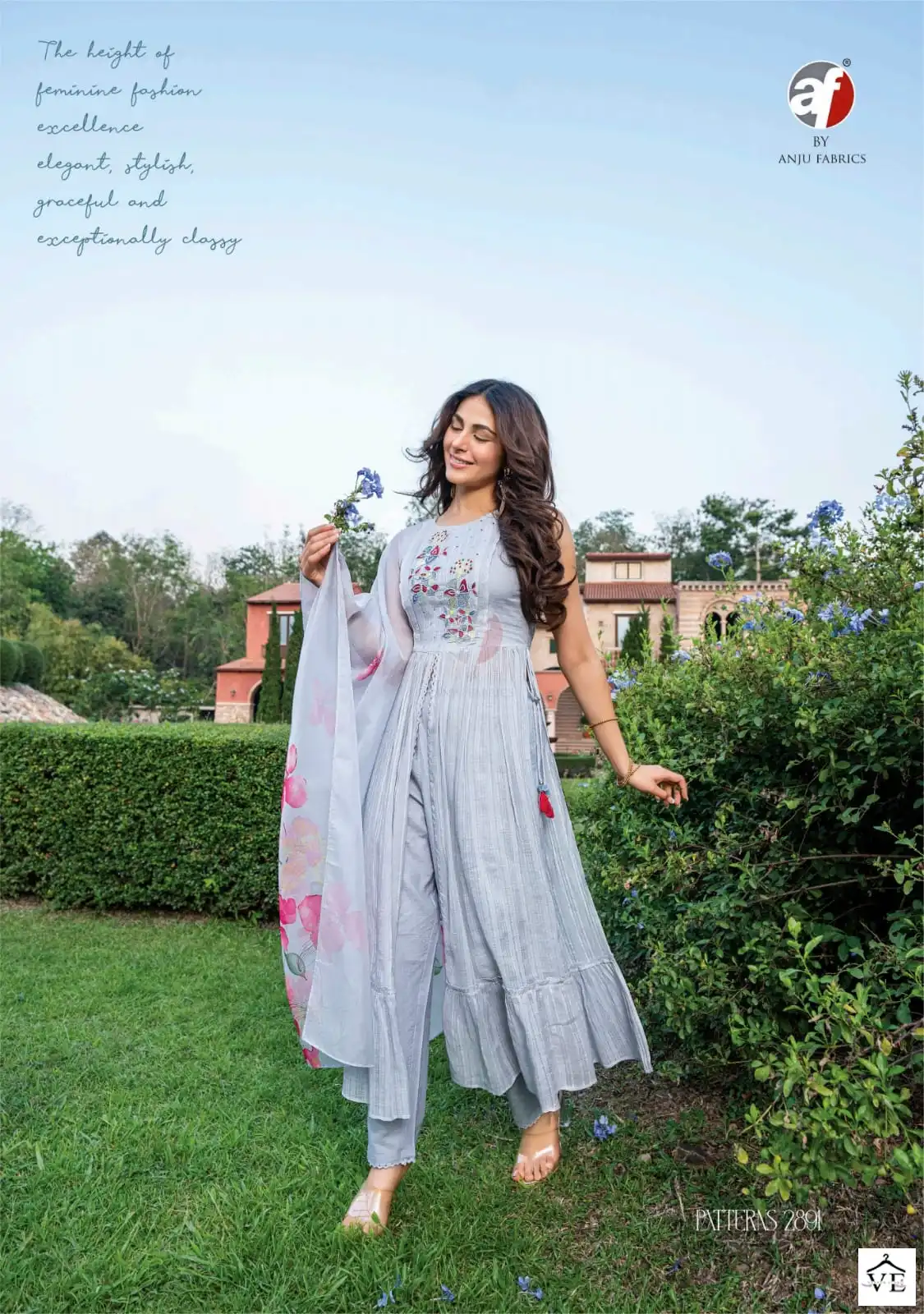 Anju Fabrics Patterns Vol 2 Cotton Wholesale Readymade Suits Catalog — Wholesale Salwar Suits, MPA wholesale from Surat - Gallery Image 5