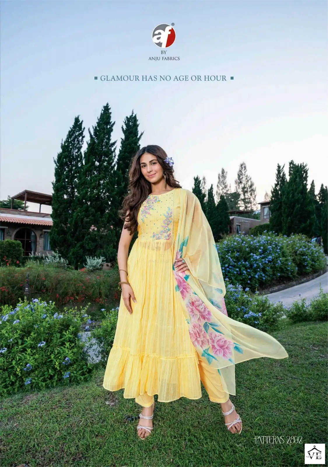Anju Fabrics Patterns Vol 2 Cotton Wholesale Readymade Suits Catalog — Wholesale Salwar Suits, MPA wholesale from Surat - Gallery Image 6