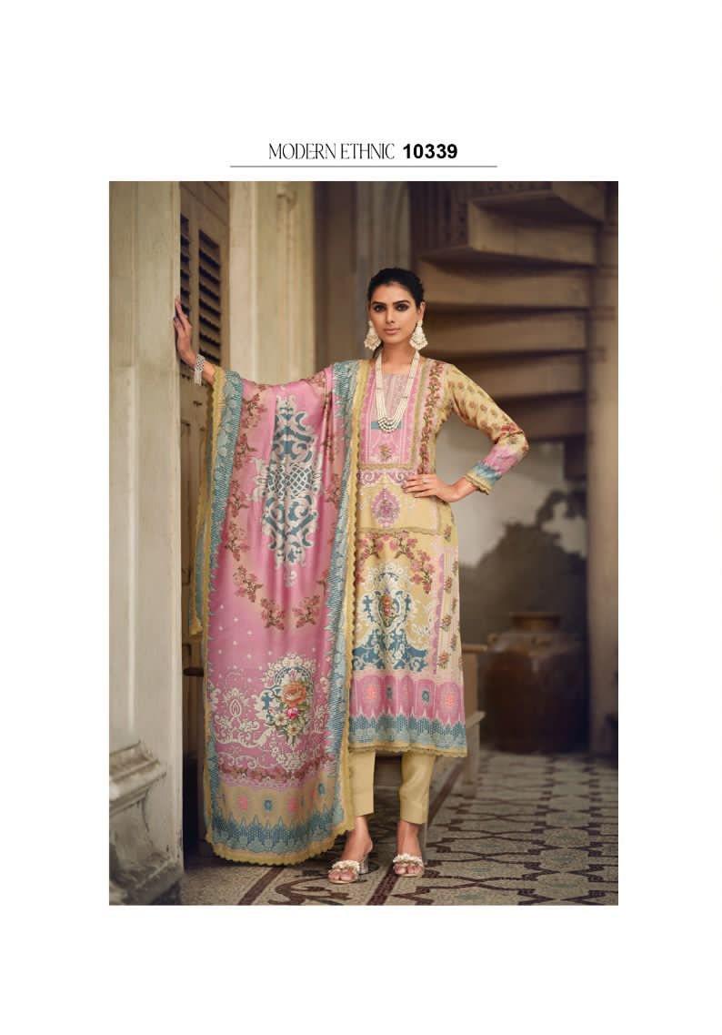Vardan Ethnic Raaya Muslin Wholesale Designer Salwar Suit Catalog — Wholesale Salwar Suits, MPA wholesale from Surat - Gallery Image 4