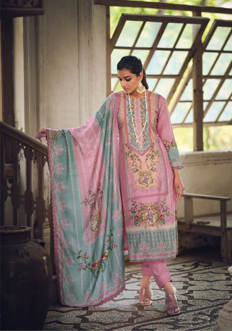 Vardan Ethnic Raaya Muslin Wholesale Designer Salwar Suit Catalog — Wholesale Salwar Suits, MPA wholesale from Surat - Gallery Image 6