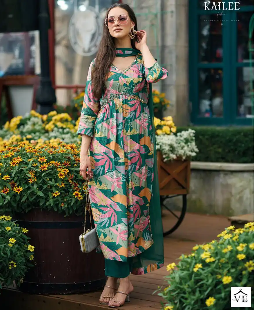 Kailee Fashion Ragmala Vol-2 Pure Viscose Muslin Wholesale Readymade Suits Catalog — Wholesale Salwar Suits, MPA wholesale from Surat — view 1