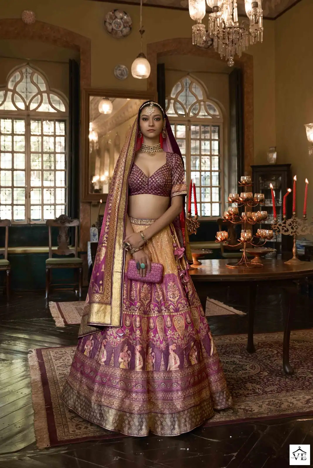 Rewaa Raj-Rani Rajwadi Silk Wholesale Lehenga Catalog - Image 2