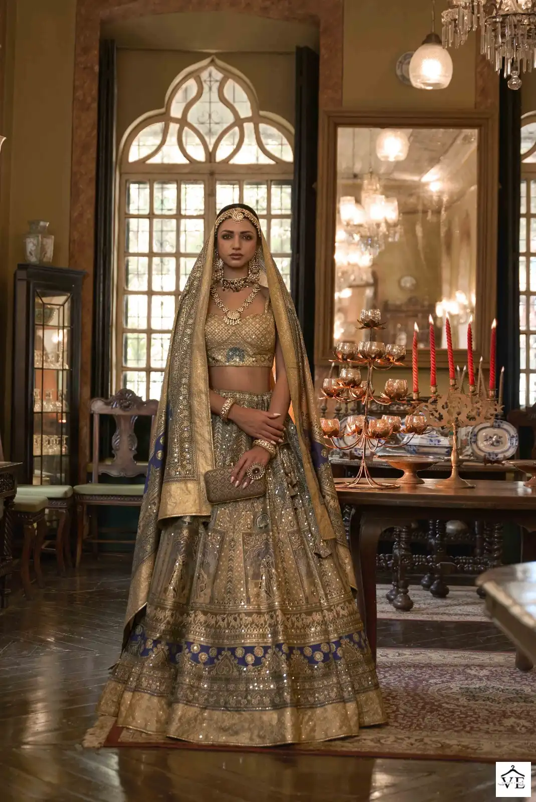 Rewaa Raj-Rani Rajwadi Silk Wholesale Lehenga Catalog - Image 4