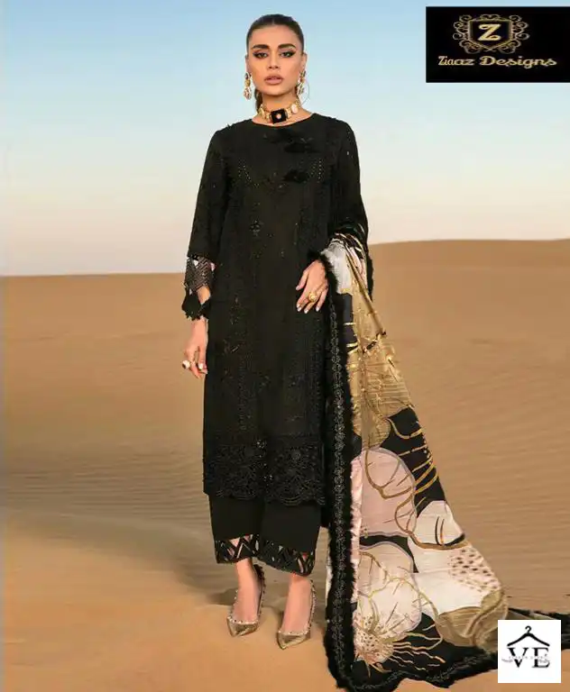 Ziaaz Code 333 Rayon Wholesale Pakistani Salwar Suit Catalog — Wholesale Salwar Suits, MPA wholesale from Surat — view 1