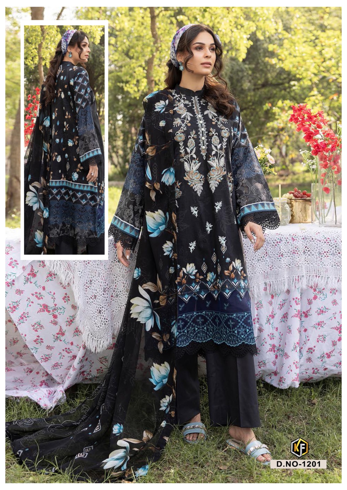 Keval Fab Rangrez Vol 2 Cotton Wholesale Pakistani Salwar Suits Catalog — Wholesale Salwar Suits, MPA wholesale from Surat - Gallery Image 2