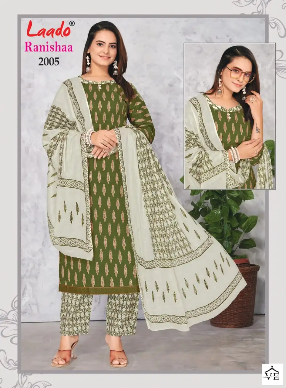 Laado Ranishaa Vol 2 Cotton Wholesale Readymade Salwar Suit Catalog — Wholesale Salwar Suits, MPA wholesale from Surat - Gallery Image 6
