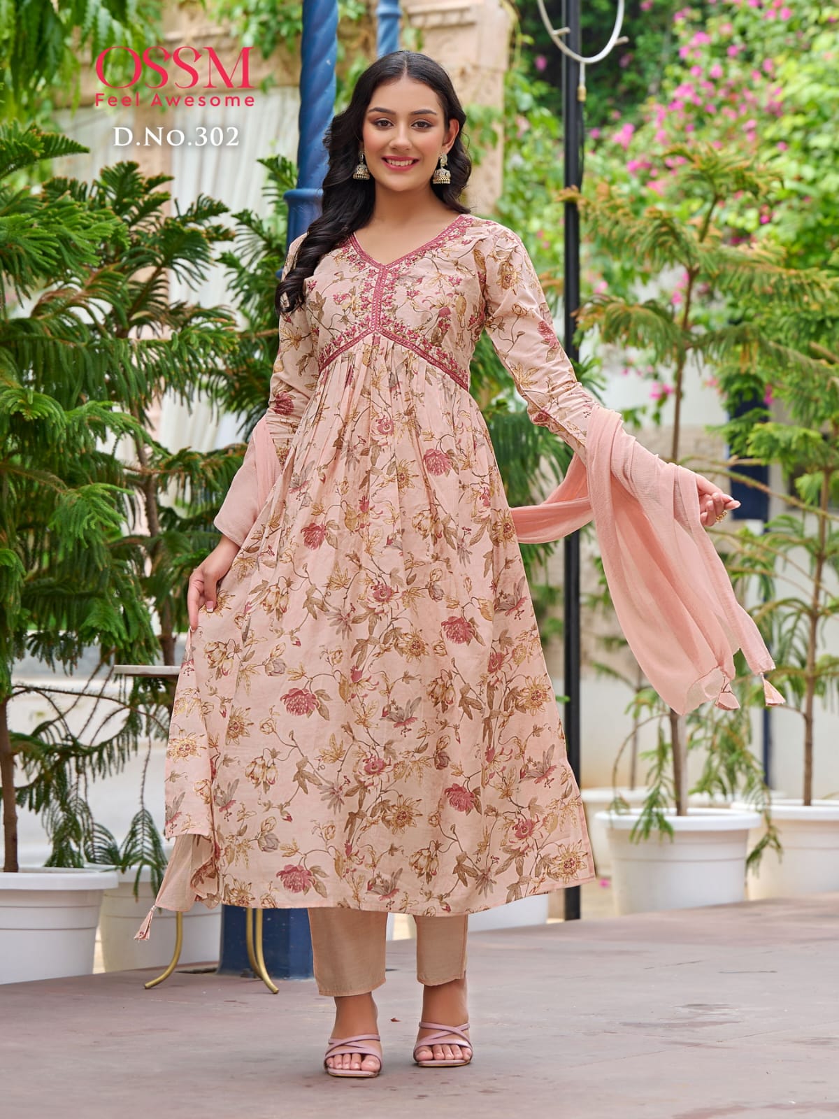 Ossm Resham Vol 3 Chanderi Wholesale Readymade Salwar Suit Catalog — Wholesale Salwar Suits, MPA wholesale from Surat - Gallery Image 5