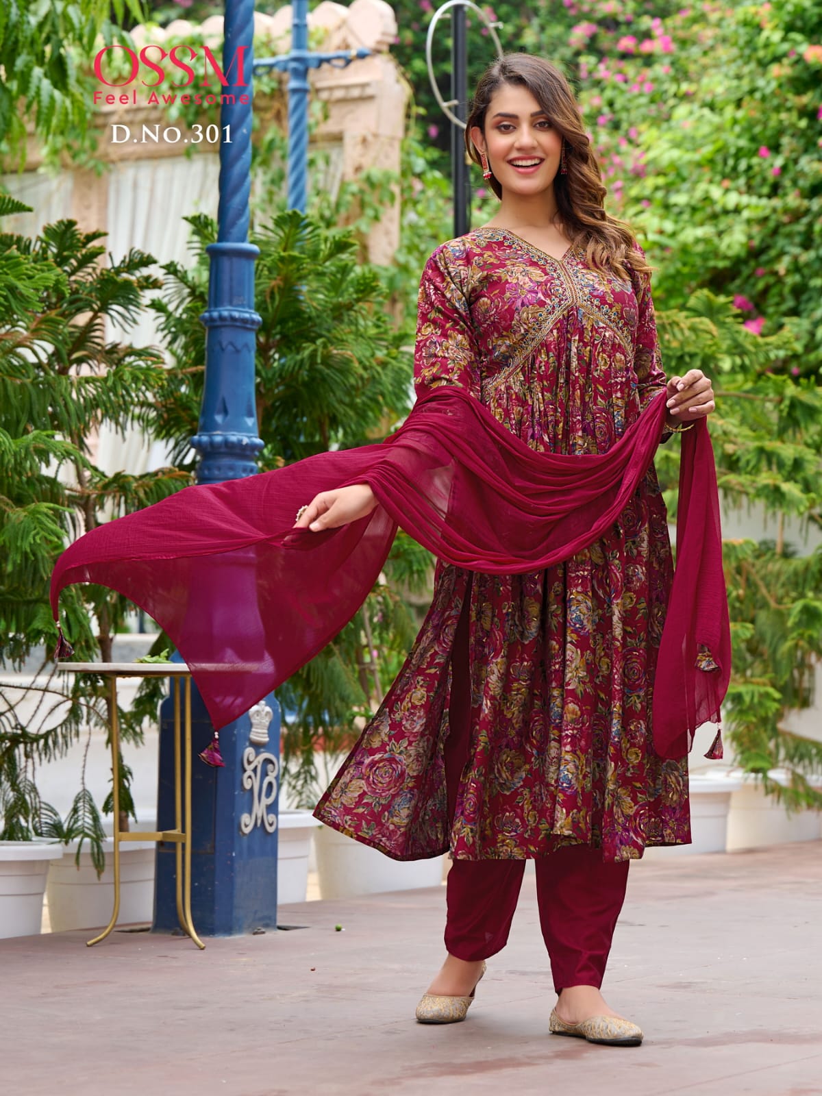 Ossm Resham Vol 3 Chanderi Wholesale Readymade Salwar Suit Catalog — Wholesale Salwar Suits, MPA wholesale from Surat - Gallery Image 6