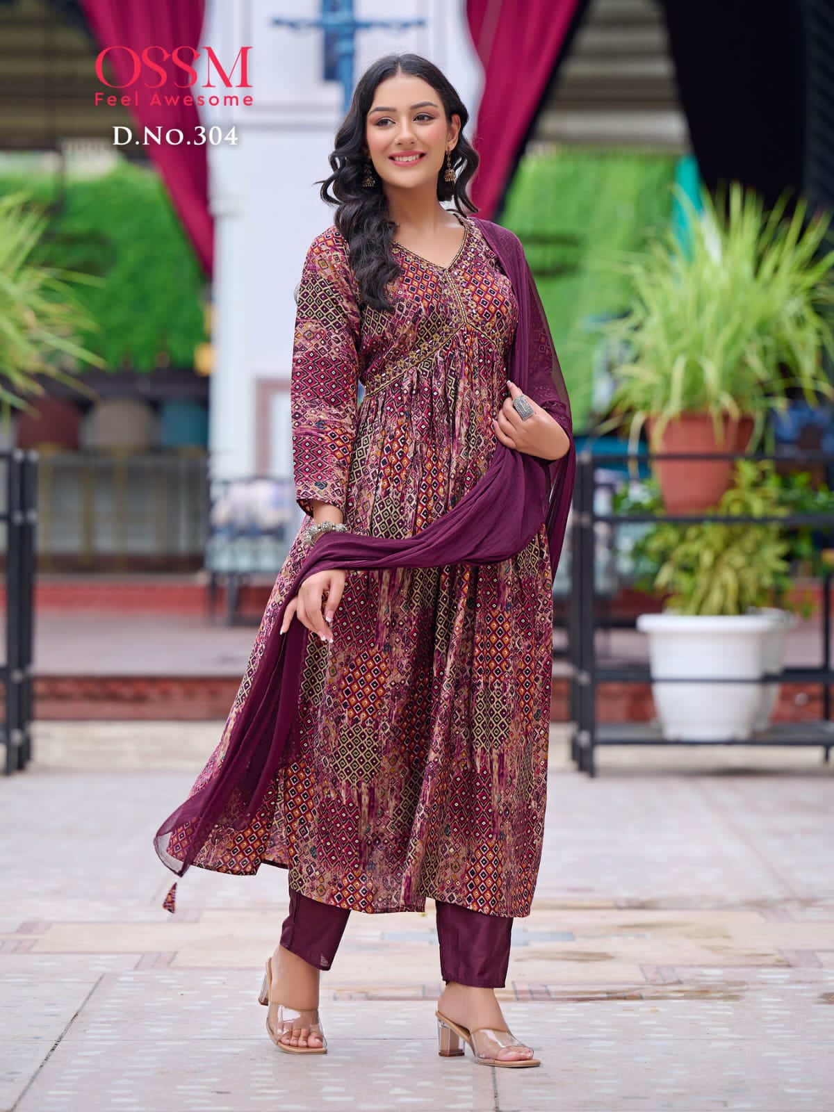 Ossm Resham Vol 03 Premium Chanderi Modal Wholesale Readymade Salwar Suit Catalog — Wholesale Salwar Suits, MPA wholesale from Surat - Gallery Image 6
