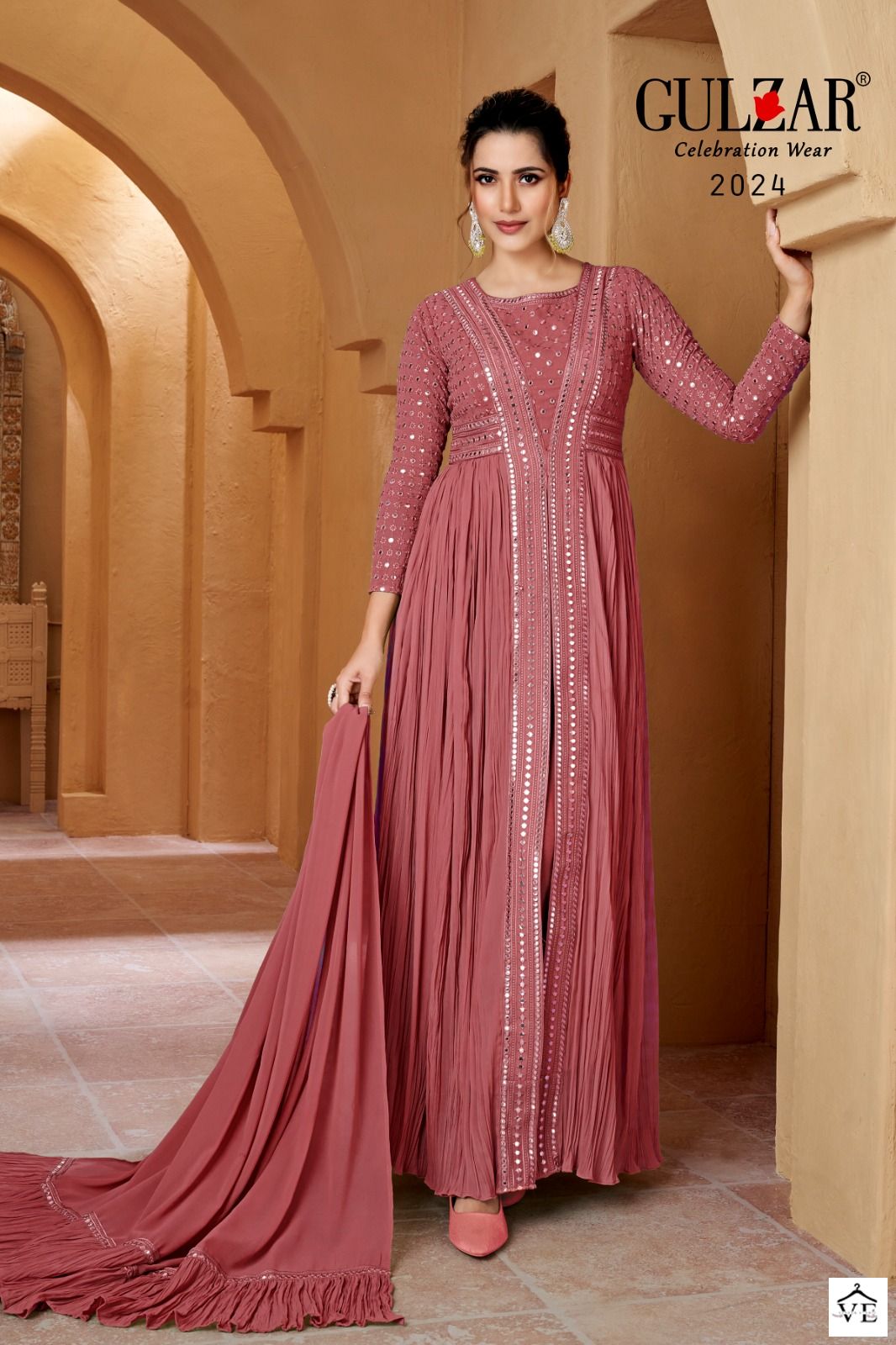 Gulzar Rhea Real Georgette Wholesale Desinger Readymade Suits Catalog — Wholesale Salwar Suits, MPA wholesale from Surat - Gallery Image 4