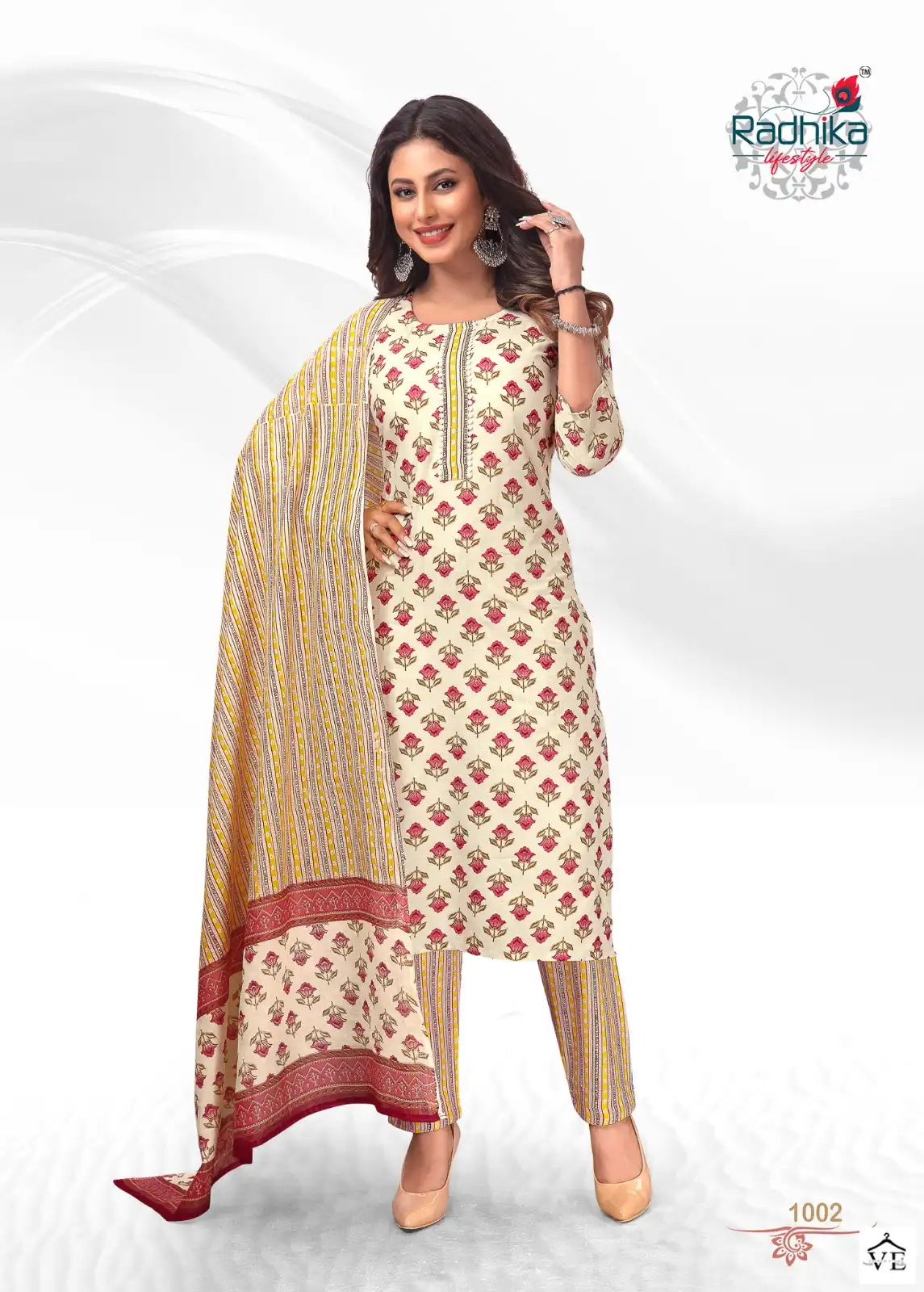 Radhika Lifestyle Rang Much Vol 1 Cotton Wholesale Readymade Salwar Suit Catalog — Wholesale Salwar Suits, MPA wholesale from Surat - Gallery Image 8