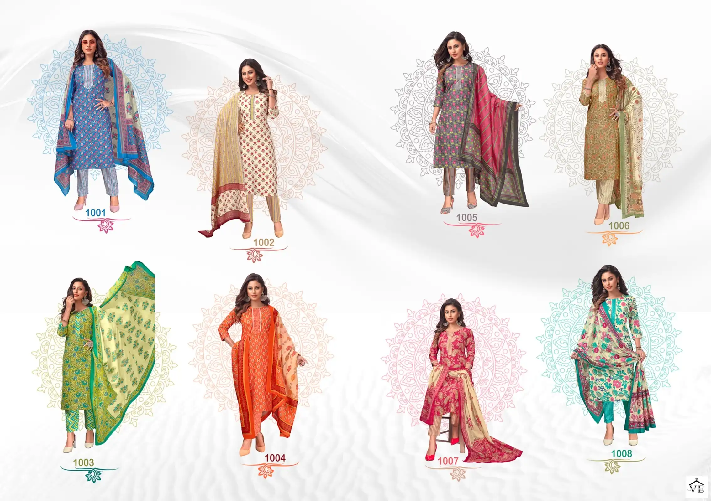 Radhika Lifestyle  Rang Much Vol 1 Cotton Wholesale Readymade Salwar Suit Catalog — Wholesale Salwar Suits, MPA wholesale from Surat — view 9
