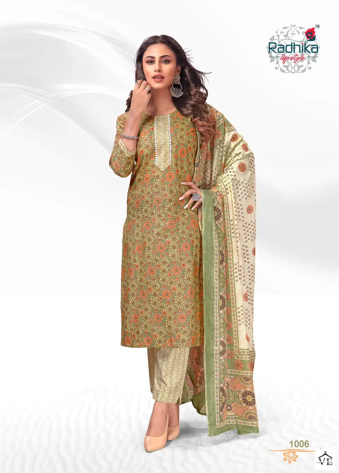 Radhika Lifestyle Rang Much Vol 1 Cotton Wholesale Readymade Salwar Suit Catalog — Wholesale Salwar Suits, MPA wholesale from Surat - Gallery Image 5