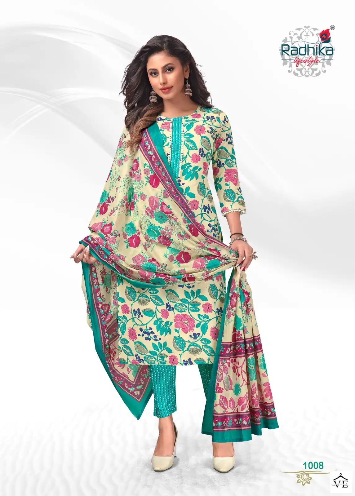 Radhika Lifestyle Rang Much Vol 1 Cotton Wholesale Readymade Salwar Suit Catalog — Wholesale Salwar Suits, MPA wholesale from Surat - Gallery Image 6