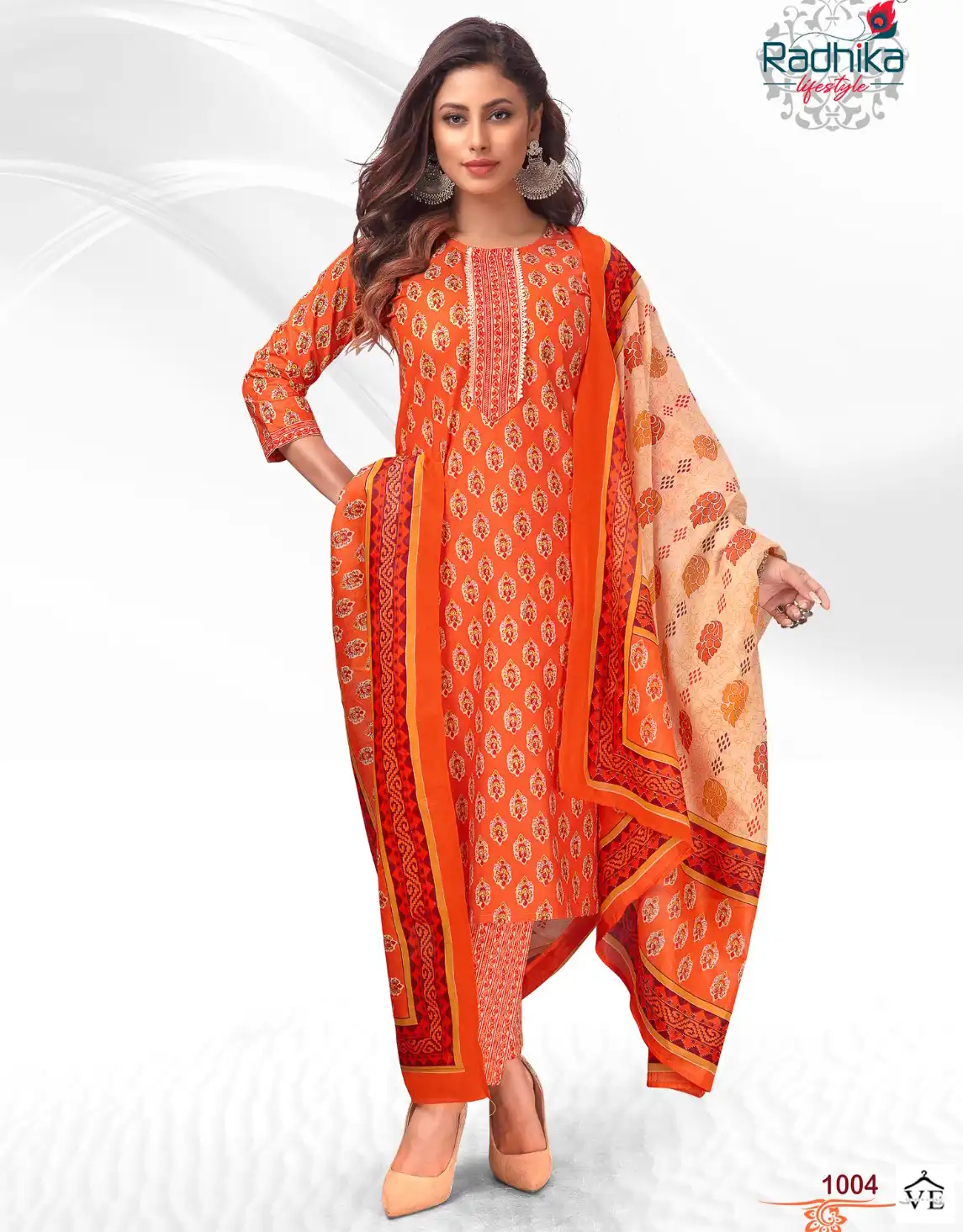 Radhika Lifestyle Rang Much Vol 1 Cotton Wholesale Readymade Salwar Suit Catalog — Wholesale Salwar Suits, MPA wholesale from Surat — view 1