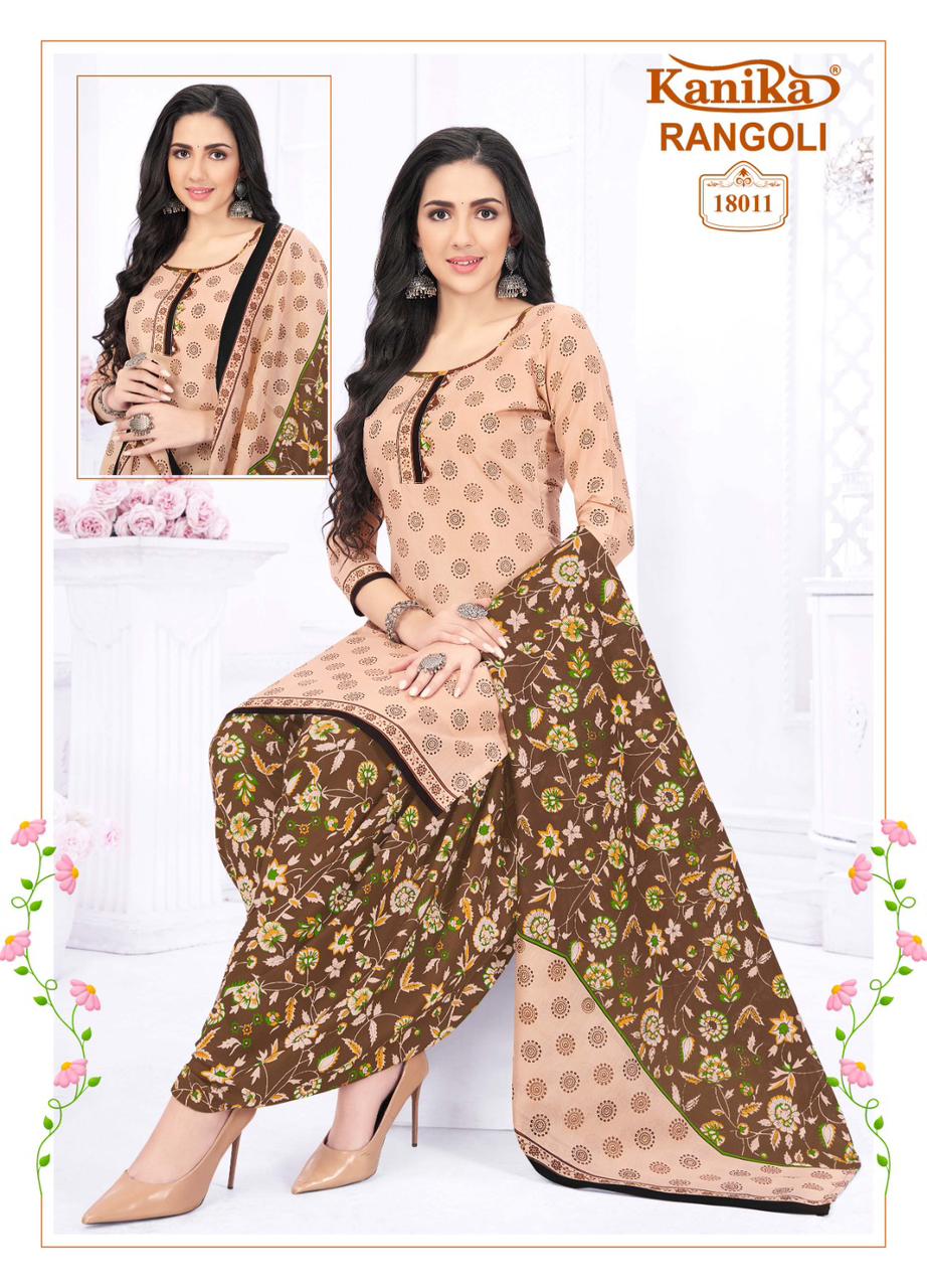 Kanika Rangoli Vol 18 Mix Cotton Printed Wholesale Readymade Salwar Suit Catalog — Wholesale Salwar Suits, MPA wholesale from Surat - Gallery Image 11