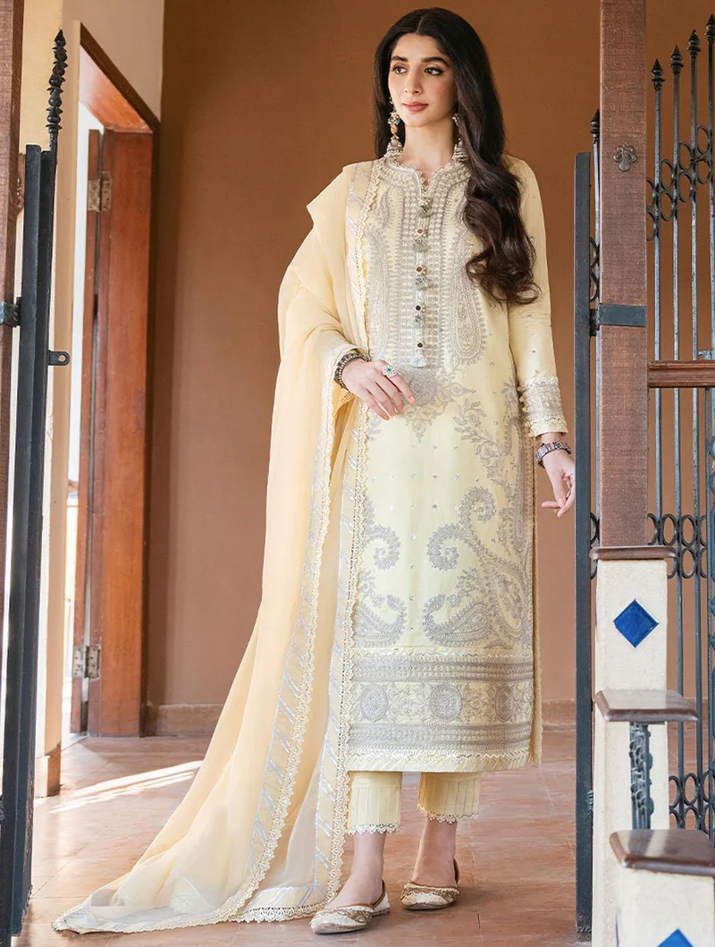 Serene S 170 Lawn Cotton Wholesale Pakistani Salwar Suit Catalog — Wholesale Salwar Suits, MPA wholesale from Surat — view 1