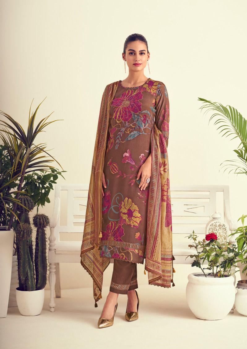 Jay Vijay Saavi 3092 Muslin Wholesale Designer Salwar Suit Catalog — Wholesale Salwar Suits, MPA wholesale from Surat - Gallery Image 2