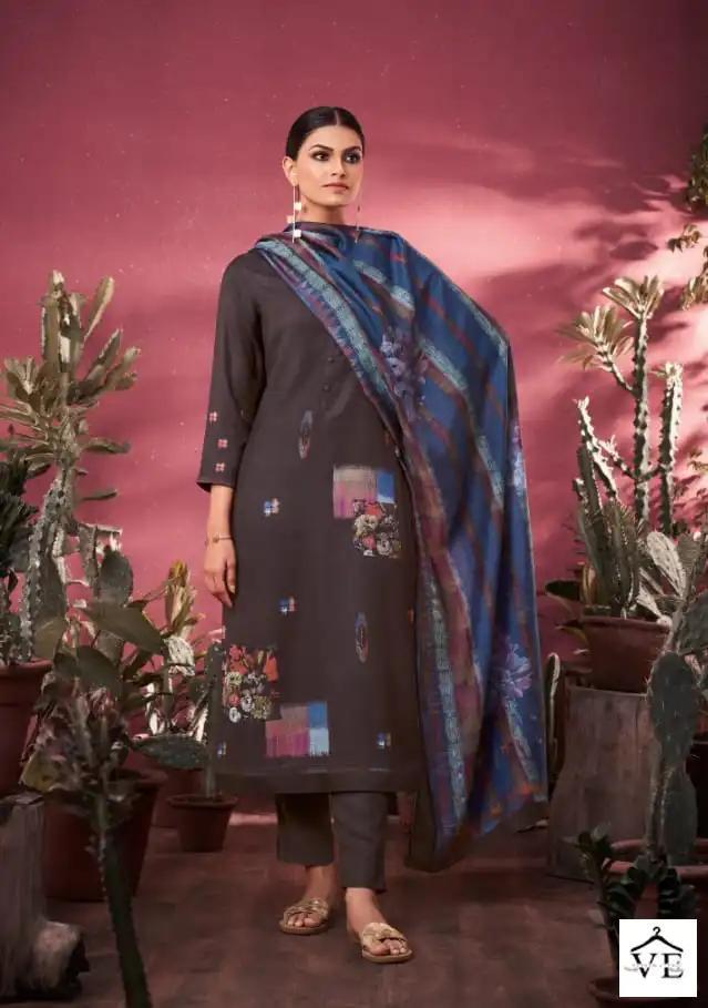 Sudriti Medley Cambric Wholesale Designer Salwar Suit Catalog — Wholesale Salwar Suits, MPA wholesale from Surat - Gallery Image 6