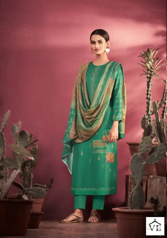 Sudriti Medley Cambric Wholesale Designer Salwar Suit Catalog — Wholesale Salwar Suits, MPA wholesale from Surat - Gallery Image 7