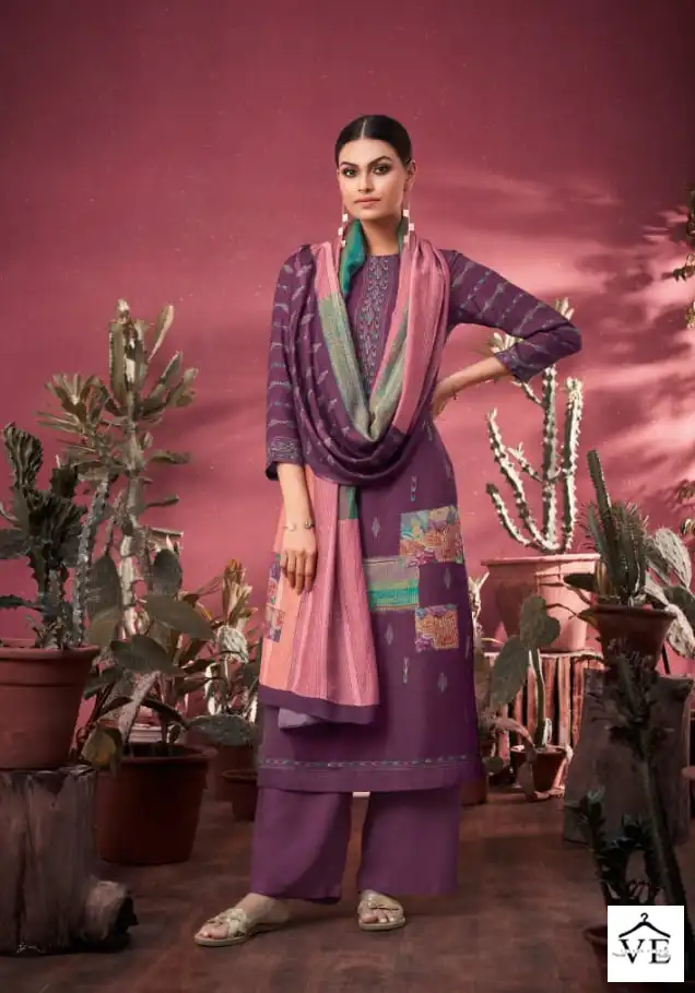 Sudriti Medley Cambric Wholesale Designer Salwar Suit Catalog — Wholesale Salwar Suits, MPA wholesale from Surat - Gallery Image 8
