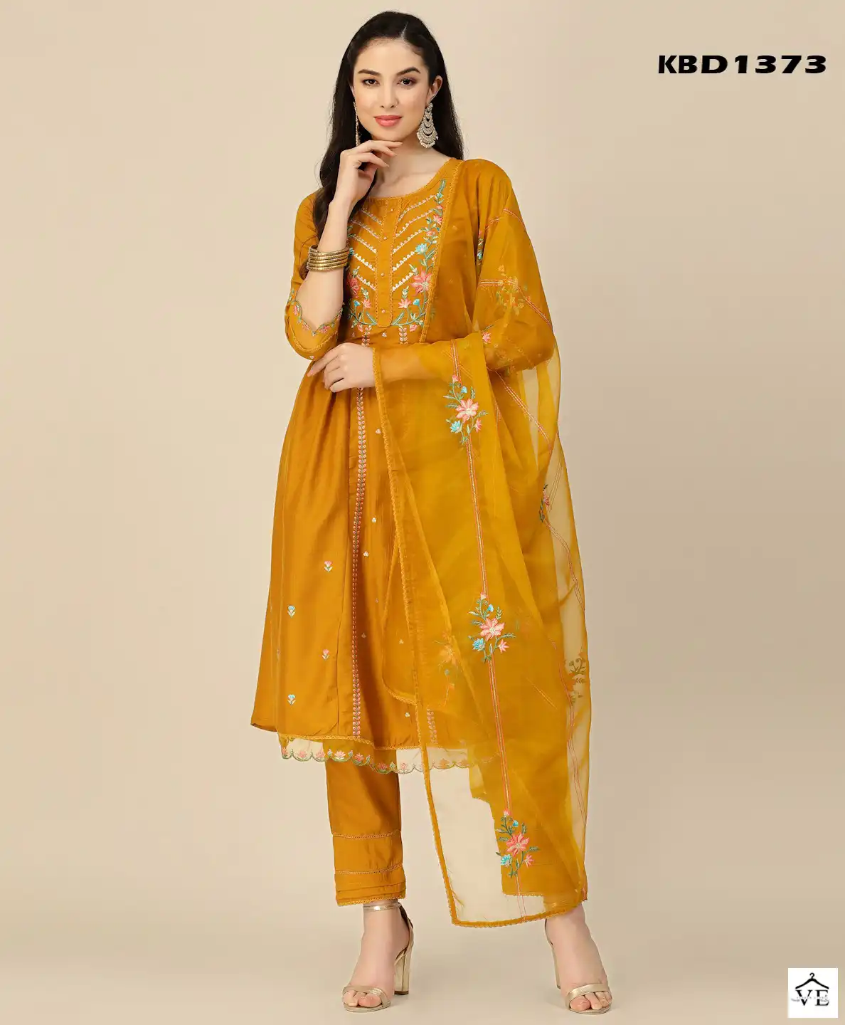 Mahotsav Salimar Vol 09 Chinon Wholesale Readymade Salwar Suit Catalog — Wholesale Salwar Suits, MPA wholesale from Surat — view 1