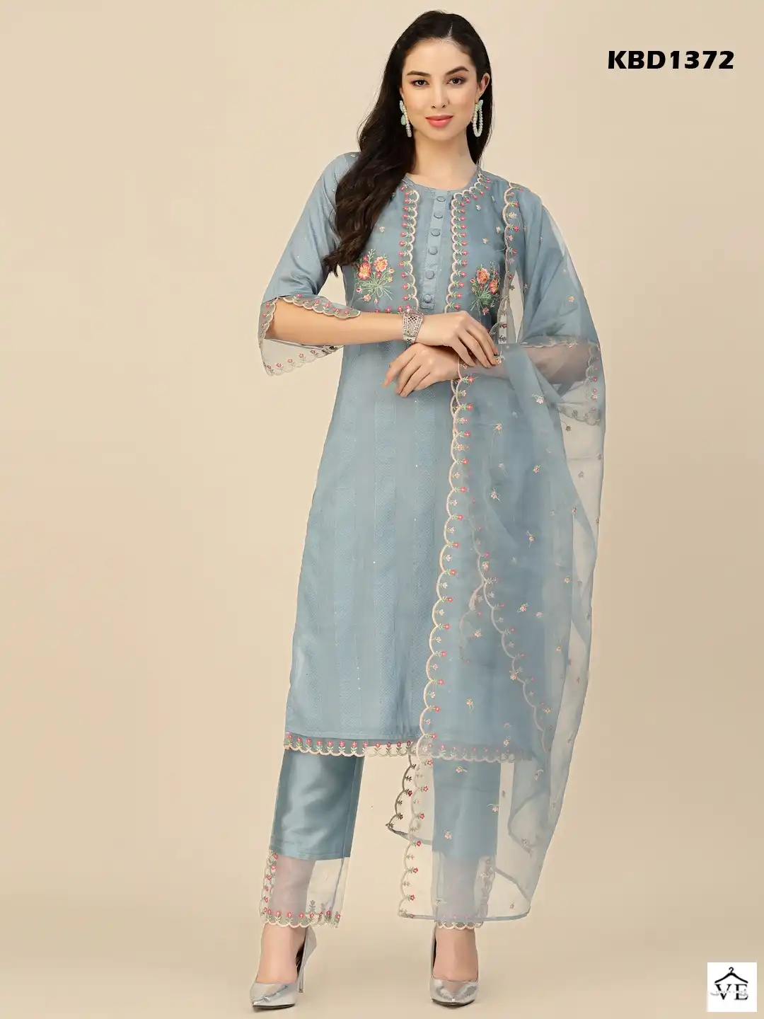 Mahotsav Salimar Vol 09 Chinon Wholesale Readymade Salwar Suit Catalog — Wholesale Salwar Suits, MPA wholesale from Surat - Gallery Image 4