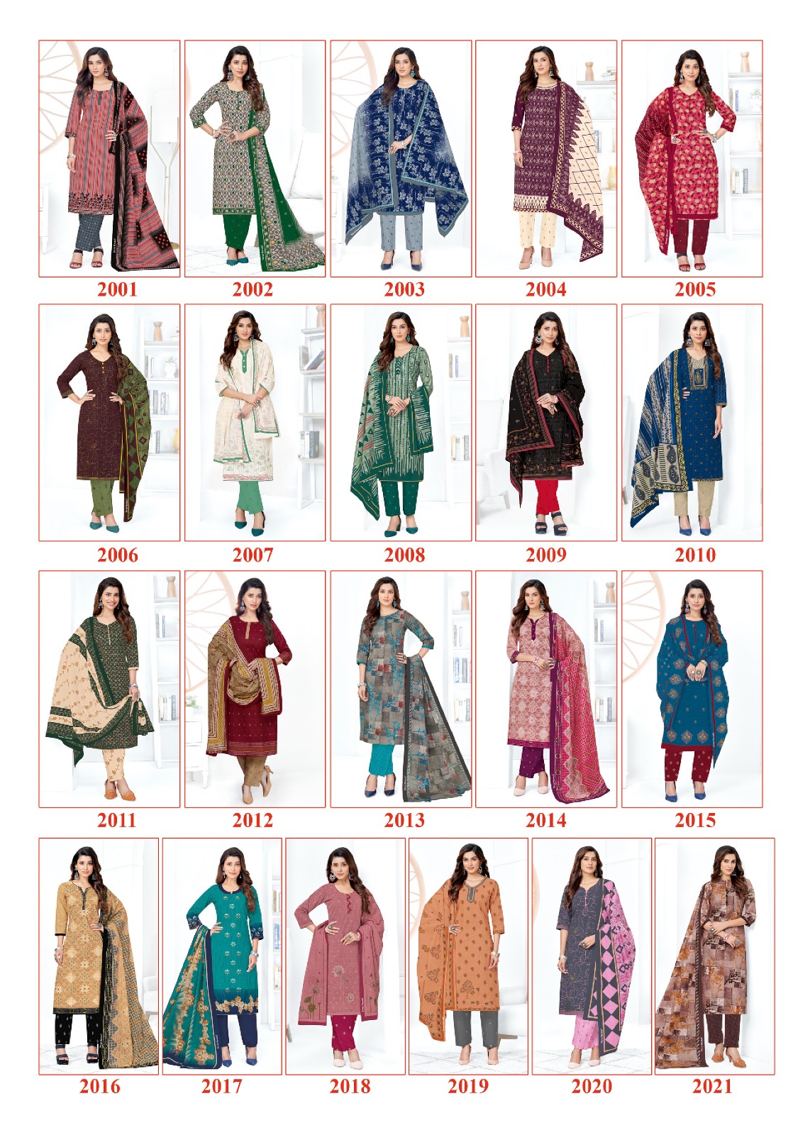 Shree Ganesh Samaiyra Vol 10 Cotton Wholesale Salwar Suit Catalog — Wholesale Salwar Suits, MPA wholesale from Surat — view 22