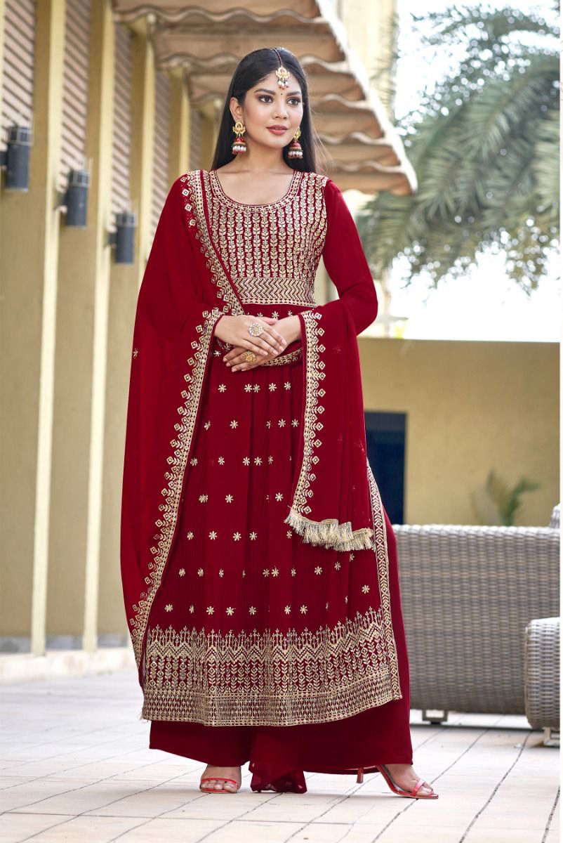 Al_Khushbu Sanchal Vol 2 Georgette Wholesale Pakistani Salwar Suit Catalog — Wholesale Salwar Suits, MPA wholesale from Surat - Gallery Image 3