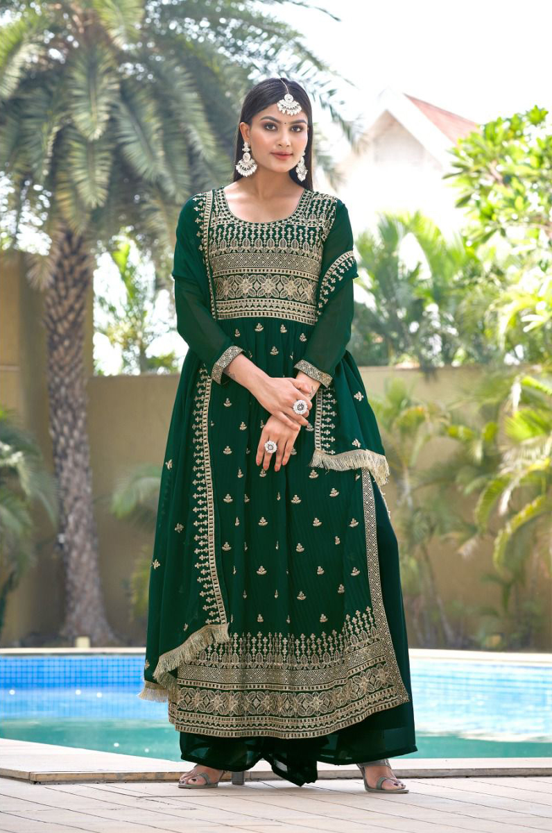 Al_Khushbu Sanchal Vol 2 Georgette Wholesale Pakistani Salwar Suit Catalog — Wholesale Salwar Suits, MPA wholesale from Surat - Gallery Image 4