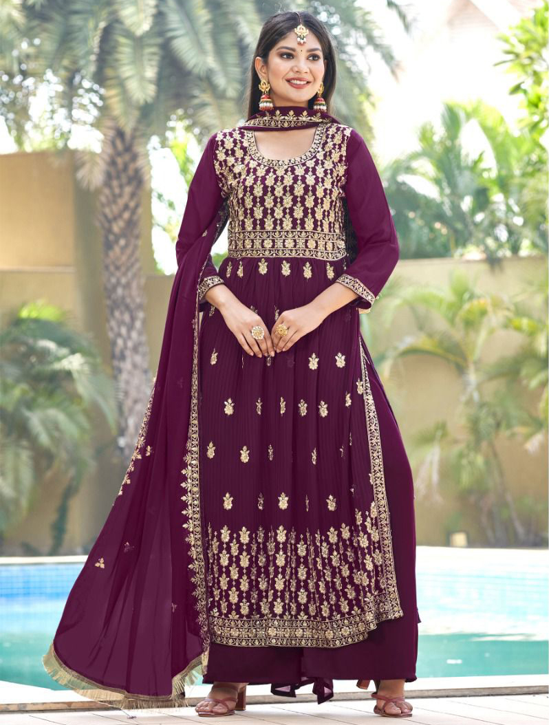 Al_Khushbu Sanchal Vol 2 Georgette Wholesale Pakistani Salwar Suit Catalog — Wholesale Salwar Suits, MPA wholesale from Surat — view 1