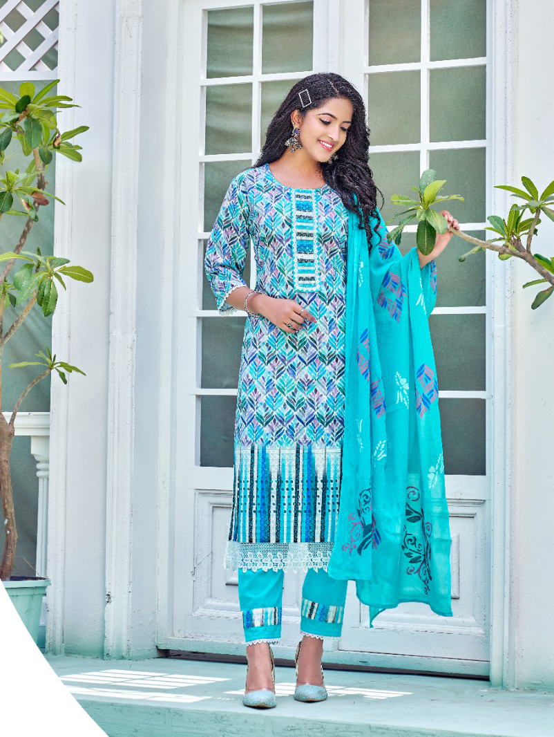 Mayur Sassy Cotton Wholesale Readymade Salwar Suit Catalog — Wholesale Salwar Suits, Mayur Dress wholesale from Surat - Gallery Image 5