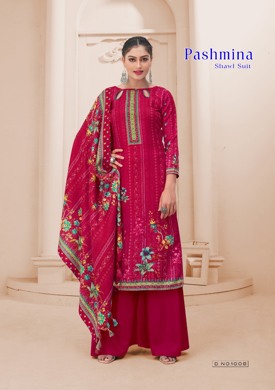Vardan Ethnic Sat Pashmina Vol 11 Cotton Wholesale Salwar Suit Catalog — Wholesale Salwar Suits, MPA wholesale from Surat - Gallery Image 10