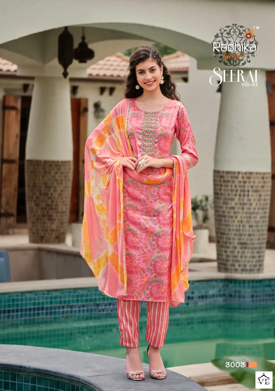 Radhika Lifestyle Seerat Vol 3 Rayon Capsule Foil Print Wholesale Readymade Salwar Suit Catalog — Wholesale Salwar Suits, MPA wholesale from Surat - Gallery Image 4