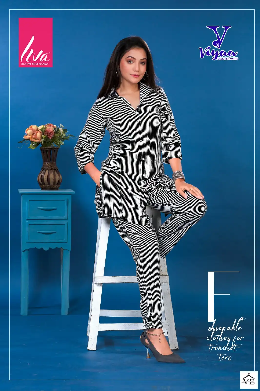 Viyaa Sheerat Vol 1 Pure Rayon Wholesale Co-Ord Set Catalog — Wholesale Kurtis, MPA wholesale from Surat — view 2