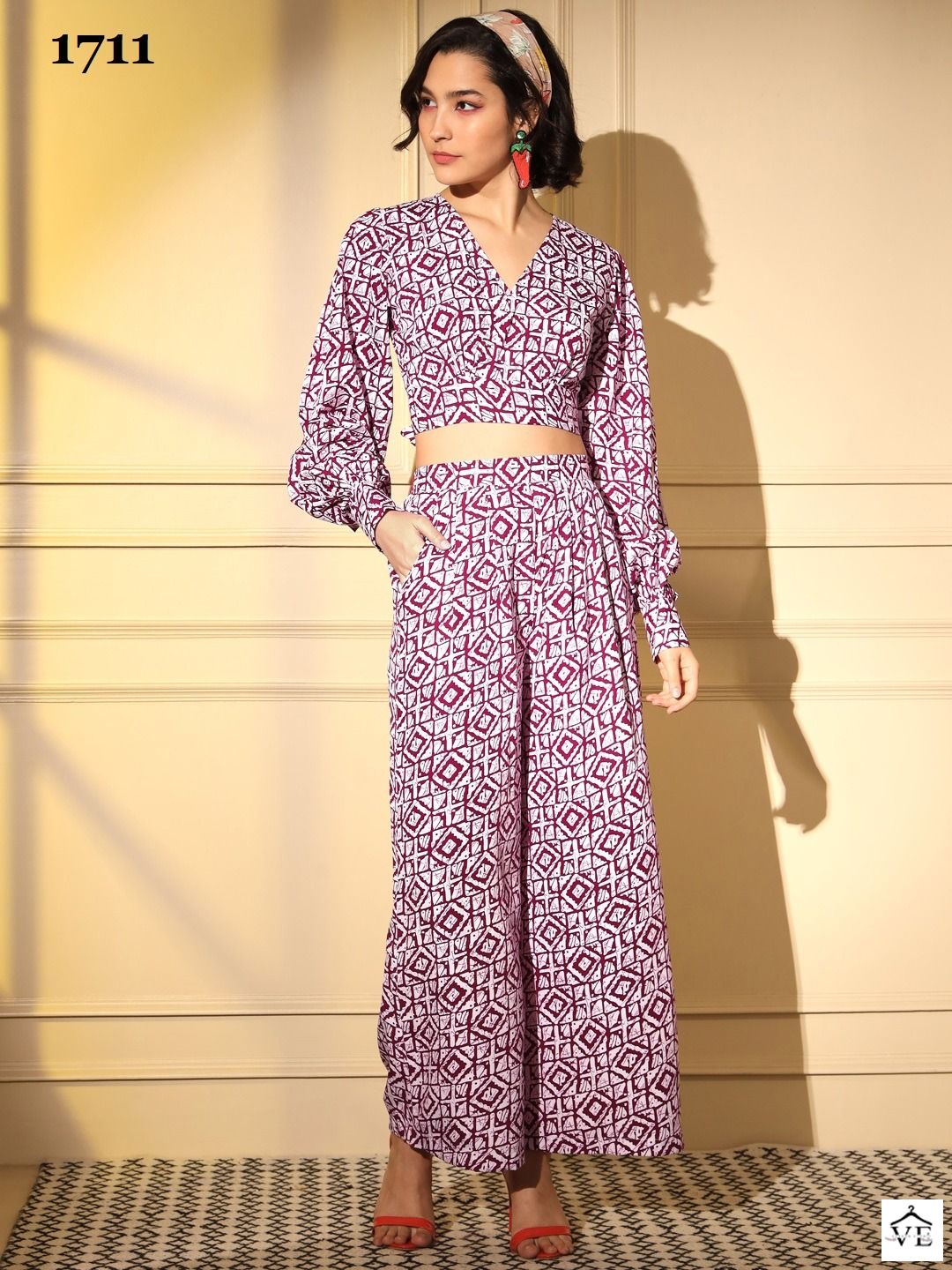Mahotsav Shivani Vol 5 Crepe Wholesale Co-Ord Set Catalog — Wholesale Kurtis, MPA wholesale from Surat — view 3