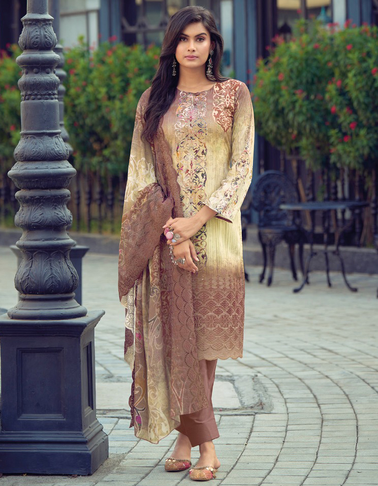 AQSA Shiyahi Silk Wholesale Designer Fancy Salwar Suit Catalog — Wholesale Salwar Suits, MPA wholesale from Surat — view 1
